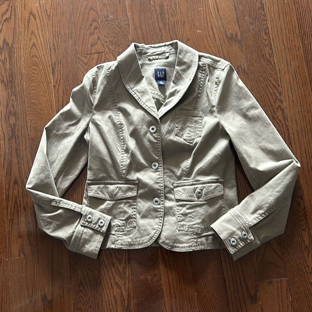 GAP Khaki Jacket - Size 4- Excellent Condition